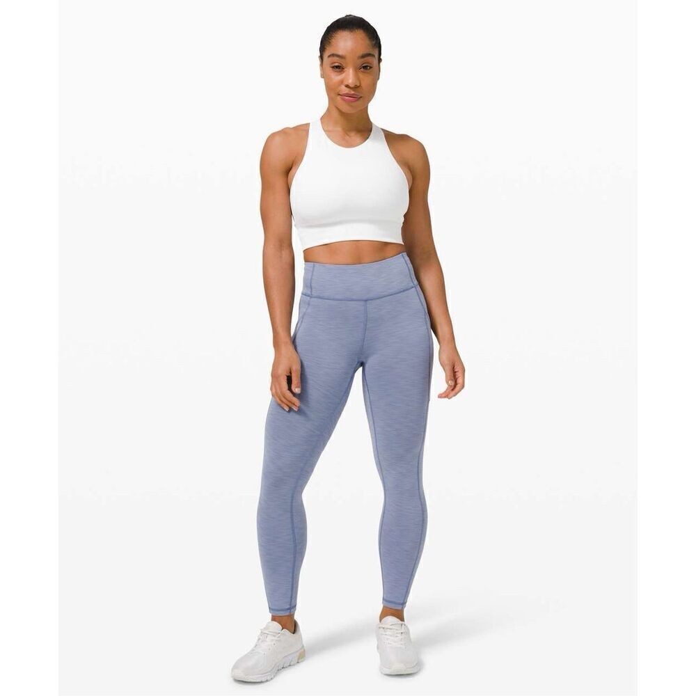 Lululemon Invigorate High Rise Tight 25" Insm Heathered Water Drop Size 6 W5CQLS